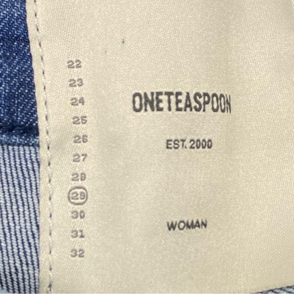 ONE TEASPOON x FREEBIRDS ll Frayed Dolphin Shark Hem Jeans - Picture 9 of 15